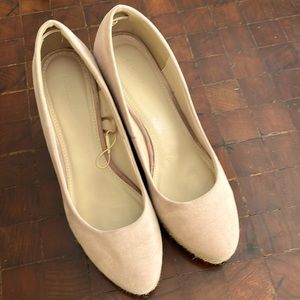 Monsoon 'Fleur' Suede Espadrilles size EU 39 ASO Royal